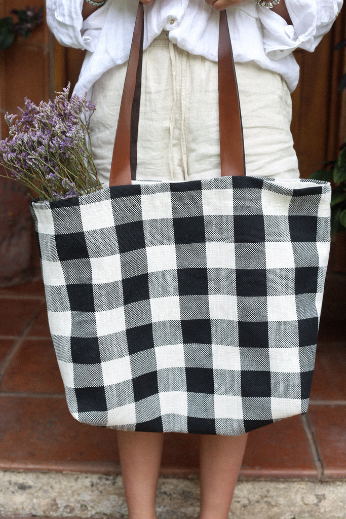 Bolso tote bag Vichy